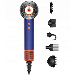 Фен Dyson Supersonic HD16 Vinca Blue/Topaz (Синий/Оранжевый) EU - фото 1