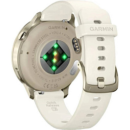Умные часы Garmin Venu 4 41mm Lunar Gold with Bone Silicone Band (010-03013-40) - фото 4