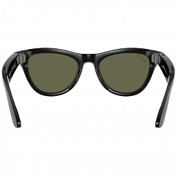 Умные очки Ray Ban Meta Skyler Shiny Black G15 Green, 150 - 52 Size - фото 4