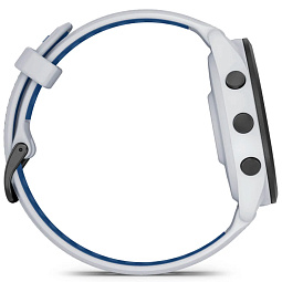 Умные часы Garmin Forerunner 265, с черным безелем и силиконовым белым ремешком (010-02810-11) - фото 7