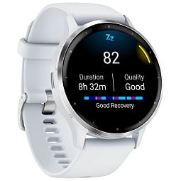 Умные часы Garmin VENU 3, белые с серебристым безелем (010-02784-00) - фото 8