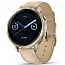 Умные часы Garmin Venu 4 41mm Lunar Gold with Bone Silicone Band and Light Sand Leather Band (010-03013-03) - фото 6