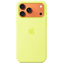 Фото - Чехол-накладка iPhone 17 Pro Max Silicone Case with MagSafe - Neon Yellow (MGFM4)