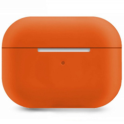 Чехол для AirPods 3 силиконовый Оранжевый - фото 2