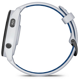 Умные часы Garmin Forerunner 265, с черным безелем и силиконовым белым ремешком (010-02810-11) - фото 8