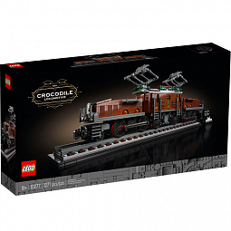 Электромеханический конструктор LEGO Creator 10277 Локомотив Крокодил - фото 5