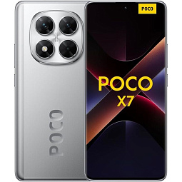 Xiaomi POCO X7 NFC 5G 12/512 ГБ Global, серебристый - фото 1