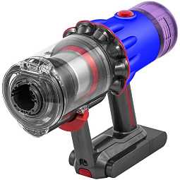 Пылесос Dyson V12 Detect Slim fluffy (SV46), Blue/Nickel - фото 8