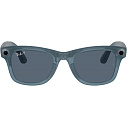 Фото Умные очки Ray-Ban Meta Wayfarer Matte Jeans Polar Dusty Blue, 150 - 50 Size