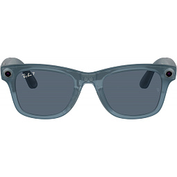 Умные очки Ray-Ban Meta Wayfarer Matte Jeans Polar Dusty Blue, 150 - 50 Size - фото 1
