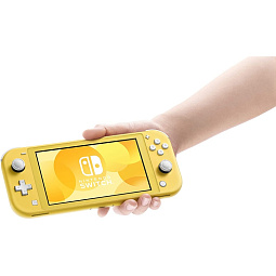 Игровая приставка Nintendo Switch Lite 32 ГБ, желтый - фото 8