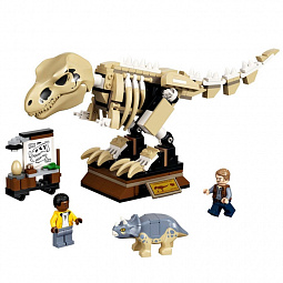 Конструктор LEGO Jurassic World 76940 Скелет тираннозавра на выставке - фото 1