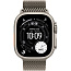 Apple Watch Ultra 3 (2025) 49mm Natural Titanium Case with Natural Titanium Milanese Loop M, MEWY4 - фото 5