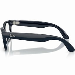 Умные очки Ray-Ban Meta Wayfarer (Gen 2) Shiny Cosmic Blue Transitions Sapphire, 155 - 53 Size (L) - фото 6