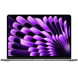 13.6" Ноутбук Apple MacBook Air 13 2024 2560x1664, Apple M3, RAM 24 ГБ, SSD 512 ГБ, 8C CPU/10C GPU, macOS, Space Gray (MC8M4) - фото 1