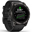 Умные часы Garmin EPIX PRO (Gen 2) Sapphire Edition 51 мм, титановый угольно-серый с черным силиконовым ремешоком (010-02804-01) - фото 14