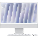 Фото - Apple iMac 24" Retina 4,5K, M4 (8C CPU, 8C GPU, 2024), 24 ГБ, 1 ТБ SSD, серебристый (Z1E2000KE)