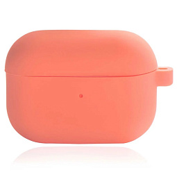 Чехол силиконовый для AirPods Pro 2 Персиковый - фото 2