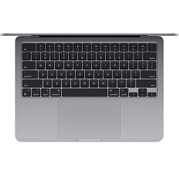 13.6" Ноутбук Apple MacBook Air 13 2024 2560x1664, Apple M3, RAM 16 ГБ, SSD 256 ГБ, 8C CPU/8C GPU, macOS, Space Gray (MC8G4) - фото 2