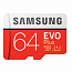 Карта памяти Samsung microSDHC EVO+ 64GB - фото 3