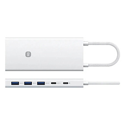 Разветвитель Xiaomi Type-C 10-in-1 Docking Station (XMTIO01YM) Silver - фото 2