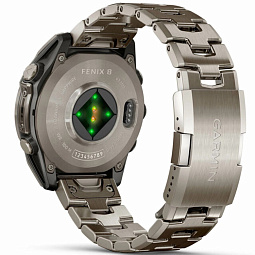 Умные часы Garmin FENIX 8 47mm Amoled Sapphire Titanium Graphite (010-02904-40) - фото 12