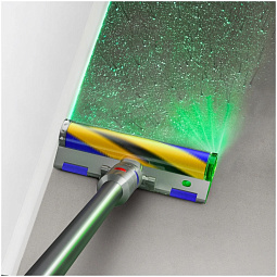 Пылесос Dyson V12 Detect slim absolute (SV46) EU, yellow/nickel - фото 8