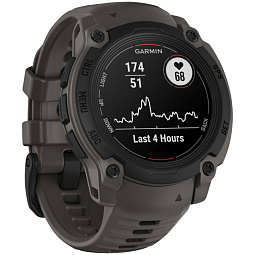 Умные часы Garmin INSTINCT E 40mm Black with Charcoal Band (010-02932-00) - фото 3