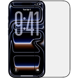 Защитное стекло Remax для iPhone 17 Pro Max 3D Black Антишпион - фото 1