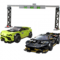 Конструктор LEGO Speed Champions 76899 Lamborghini Urus ST-X & Lamborghini Super Trofeo EVO - фото 1