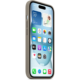 Чехол-накладка iPhone 15 Silicone Case with MagSafe - Clay (MT0Q3) - фото 2