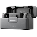 Фото Беспроводной микрофон DJI Mic 2 (2 TX + 1 RX + Charging Case), черный