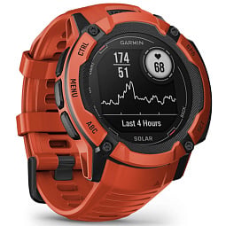 Умные часы Garmin INSTINCT 2X Solar, красный (010-02805-01) - фото 3