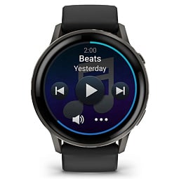 Умные часы Garmin Venu 4 45mm Slate with Black Silicone Band (010-03014-00) - фото 5