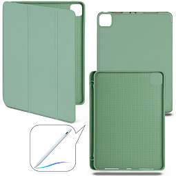 Чехол книжка Smart Case для iPad Air 13 (2024) Мятный с отделением для Pencil - фото 1