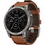 Умные часы Garmin FENIX 7X Sapphire Solar титановый черный с коричневым кожаным ремешком (010-02541-19) - фото 12