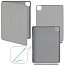 Чехол книжка Smart Case для iPad Air 13 (2024) Серый с отделением для Pencil - фото 3