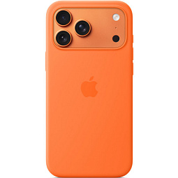 Чехол-накладка iPhone 17 Pro Silicone Case with MagSafe - Orange (MGFE4) - фото 1