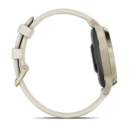 Умные часы Garmin Lily 2 Active кремово-золотые с белым силиконовым ремешком (010-02891-00) - фото 6