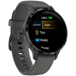 Умные часы Garmin Venu 3S, темно-серый (010-02785-00) - фото 3