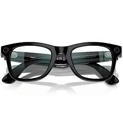 Умные очки Ray-Ban Meta Wayfarer (Gen 2) Matte Black Clear, 155 - 53 (L) - фото 4