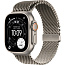 Apple Watch Ultra 3 (2025) 49mm Natural Titanium Case with Natural Titanium Milanese Loop L, MF0E4 - фото 4