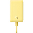 Внешний аккумулятор Baseus Magnetic Mini Wireless Fast Charge Type-C Edition 10000mAh 30W, (P1002210BY23-00), желтый