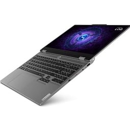 Ноутбук игровой Lenovo LOQ 15IRX9, 15.6" ( Intel Core i7 13650HX, 16Gb, SSD 512Gb, NVIDIA GeForce RTX 4050, 1920х1080, без ОС), Luna Gray, серый (83DV01EQSA) - фото 5