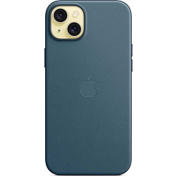 Чехол-накладка iPhone 15 Plus FineWoven Case with MagSafe - Pacific Blue (MT4D3) - фото 5