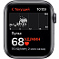 Apple Watch SE GPS + Cellular 44mm Space Gray Aluminum Case with with Midnight Sport Band (Серый космос/тёмная ночь) (MKRR3) - фото 11