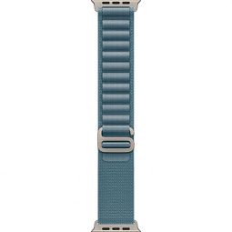 Apple Watch Ultra 3 (2025) 49mm Natural Titanium Case with Light Blue Alpine Loop L, MEWP4 - фото 3