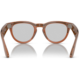 Умные очки Ray-Ban Meta Headliner Shiny Caramel Transitions Sapphire, 150 - 50 Size - фото 5