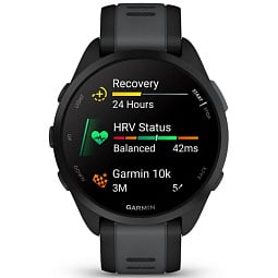 Умные часы Garmin Forerunner 165, черный с серым ремешком (010-02863-20) - фото 4