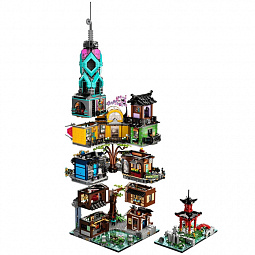 Конструктор LEGO Ninjago 71741 Сады Ниндзяго-Сити - фото 2